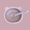 Silicone Bear Bowl & Spoon