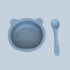 Silicone Bear Bowl & Spoon
