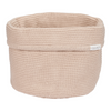Storage Basket Round - Knitted Beige