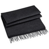 Adult Classic Woven Scarf - Charcoal
