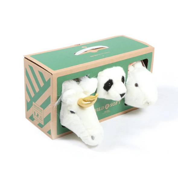 Magical Mini Animal Heads - Set of 3