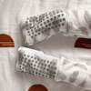 Signature Grey Grippy Zippy Sleepsuit