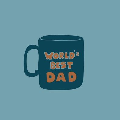 World's Best Dad Card
